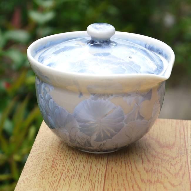 京焼 清水焼 花結晶宝瓶急須 銀藤 陶あん : 松韻堂 Yahoo!店 - 通販