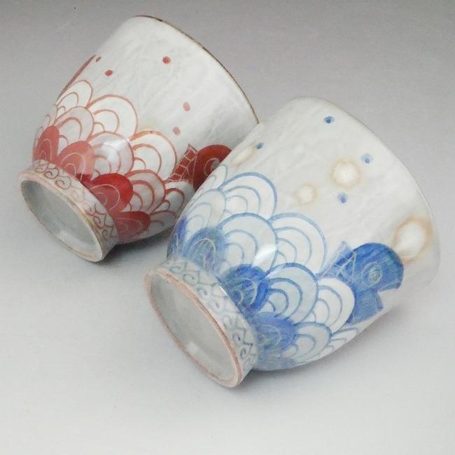 京焼 清水焼 めでたい夫婦湯呑 幹子 : 松韻堂 Yahoo!店 - 通販 - Yahoo