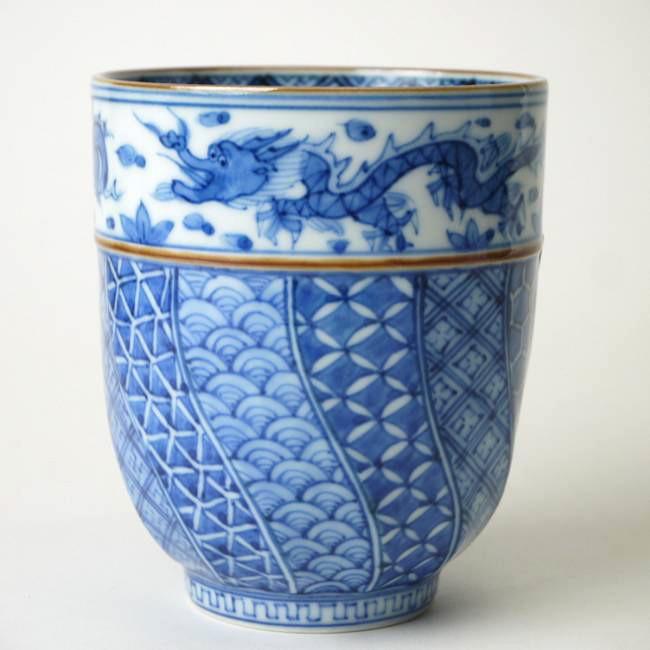 京焼 清水焼 染付祥瑞上竜文特大湯呑 【昭阿弥】 : 松韻堂 Yahoo!店