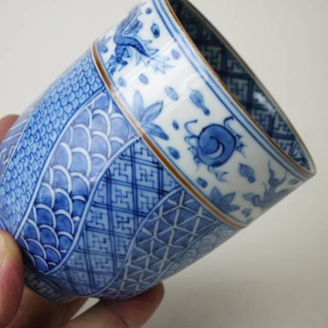 京焼 清水焼 染付祥瑞上竜文特大湯呑 【昭阿弥】 : 松韻堂 Yahoo!店