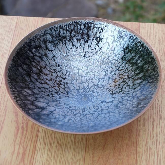 京焼 清水焼 清水焼 火玄燿油滴天目抹茶茶碗 古川剛 : 松韻堂 Yahoo!店