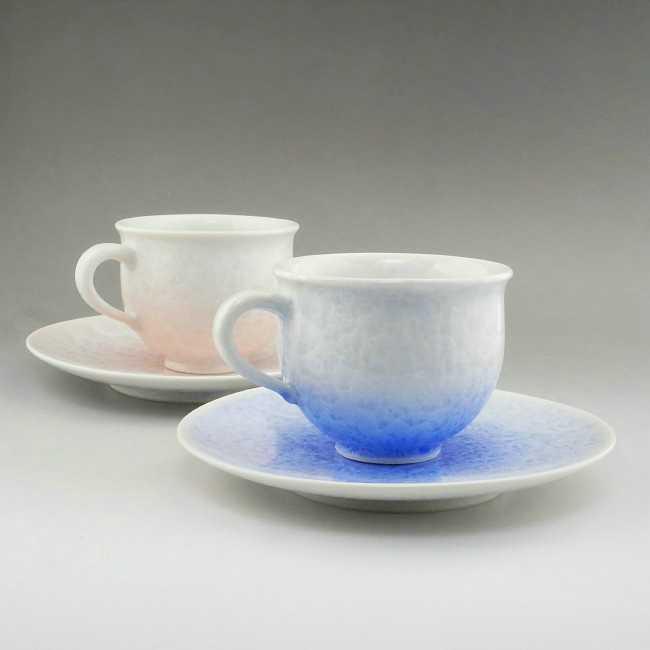 翌日発送 希少 先代作！陶葊・陶あん カップ＆ソーサー 牡丹絵 翌日発送