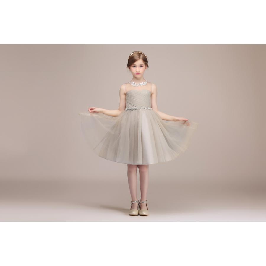 ドレス 子供ドレス チュール ロング 結婚式 キッズ 衣装 コンクール ノースリーブ コンサート ワンピース ガールズ ジュニア ピアノ発表会 演奏会 Morenotafurt Com