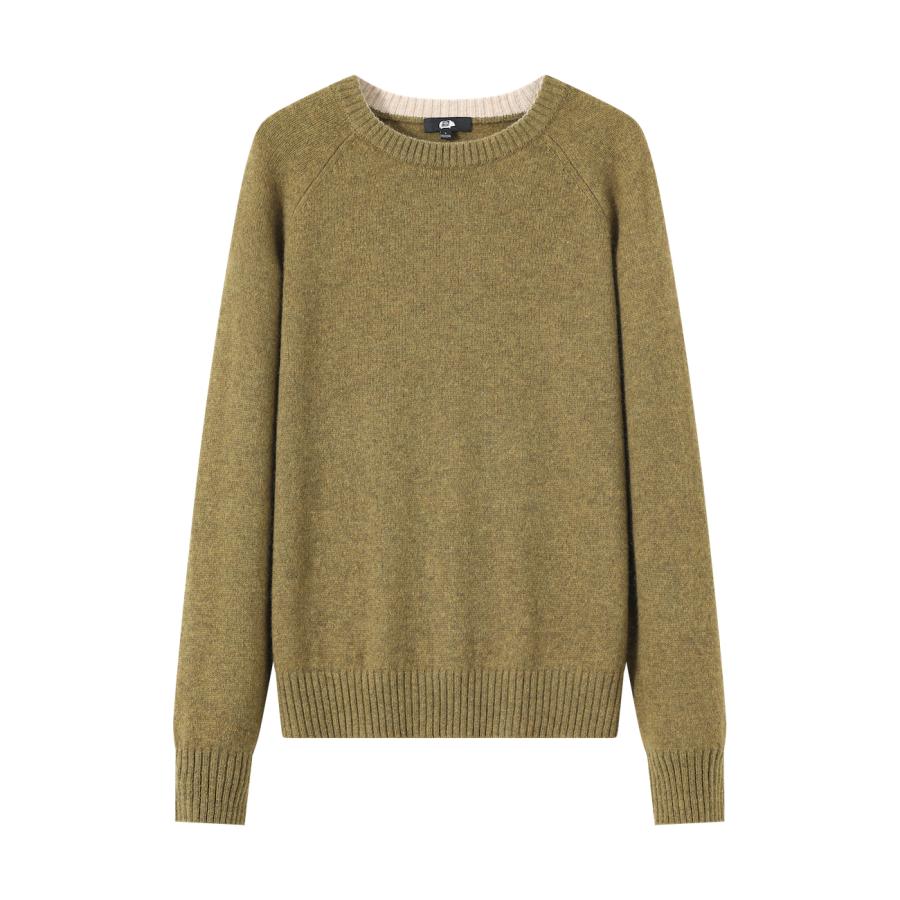 SHOKAY（ショーケイ) シャンバラ・クルーネック(ウッドグリーン、ヤク100％) |  | 01