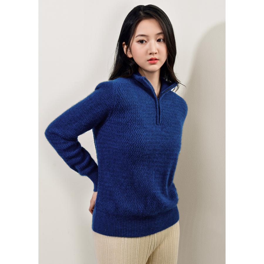 SHOKAY（ショーケイ) シャンバラ・メンズ・ハイネックジッパープルオーバー(キャラメル、ヤク100％) |  | 10