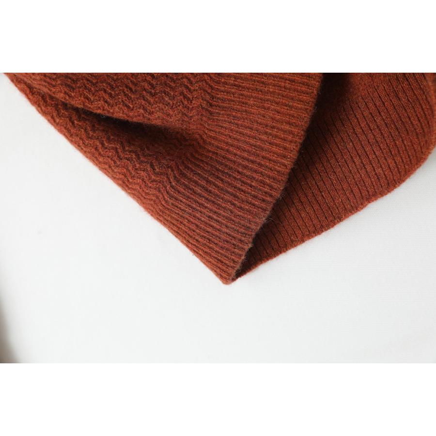 SHOKAY（ショーケイ) シャンバラ・メンズ・ハイネックジッパープルオーバー(キャラメル、ヤク100％) |  | 04