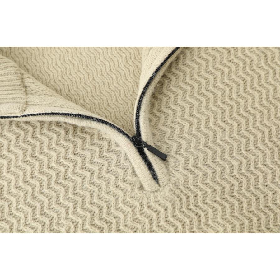 SHOKAY（ショーケイ) シャンバラ・メンズ・ハイネックジッパープルオーバー(キャラメル、ヤク100％) |  | 06