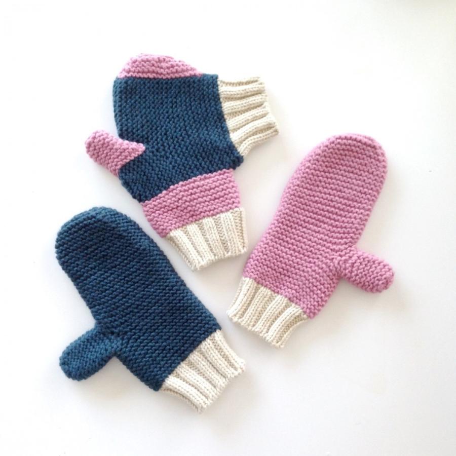 SHOKAY (ショーケイ）フォーエバー・ハンド・イン・ハンド・ミトンズ（手をつなぐ手袋　親子用・ダークブラウン/ブラウン/オフホワイト） |  | 01