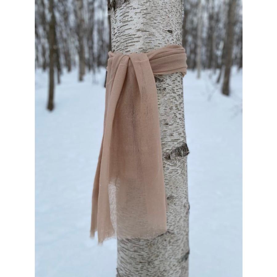 SHOKAY(ショーケイ) 森染めショール（山桜、ヤク100％) |  | 03