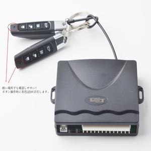 12V キーレス キット キーレスエントリーキット ダミーセキュリティLED付き オリジナル日本語配線図 汎用品アンサーバック機能 |  | 01
