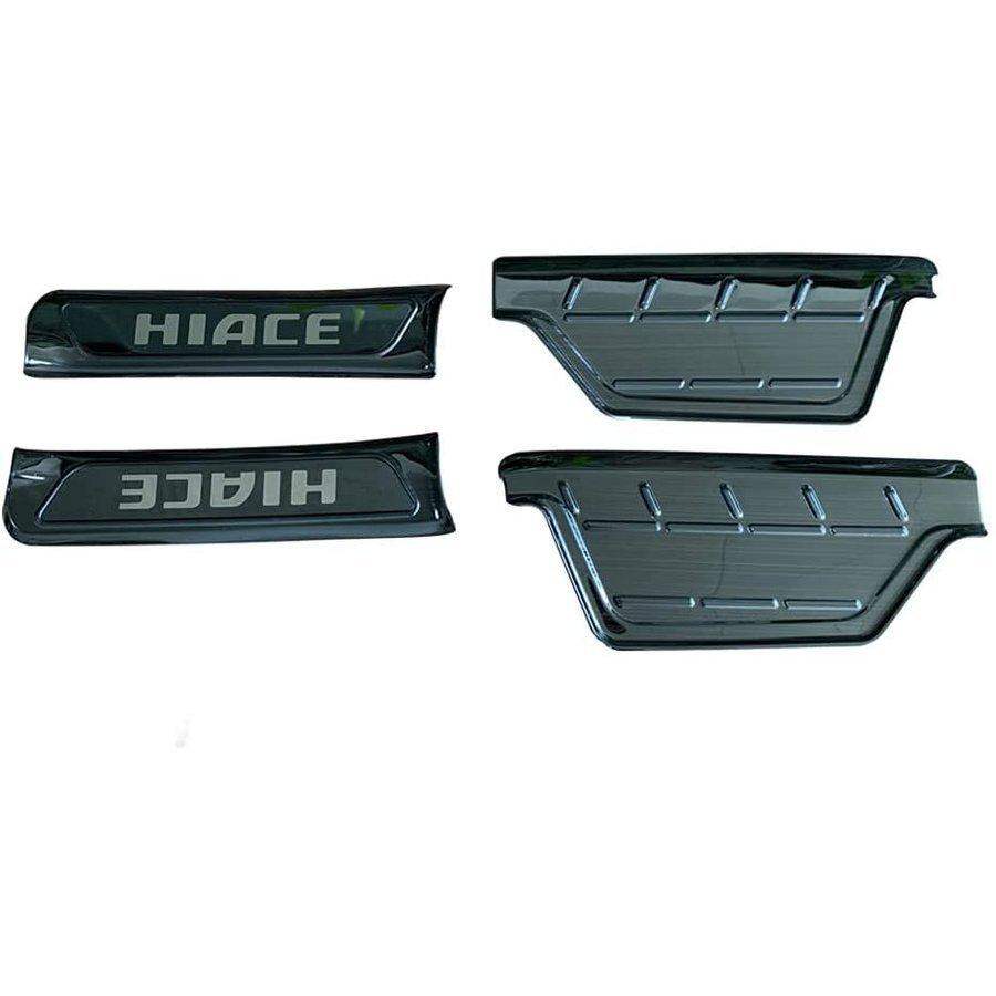 ハイエース200系1-8型 標準 ワイドボディー リアバンパー ステップ