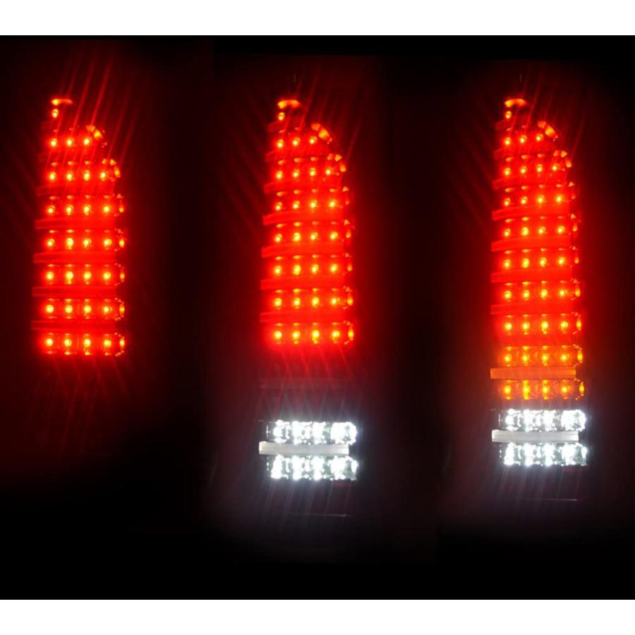 トヨタ 200系 ハイエース 6型 7型 8型用 外装 LED テールランプ 車検