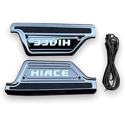 ハイエース200系 ステンレス製 フロントステップ プレート サイド