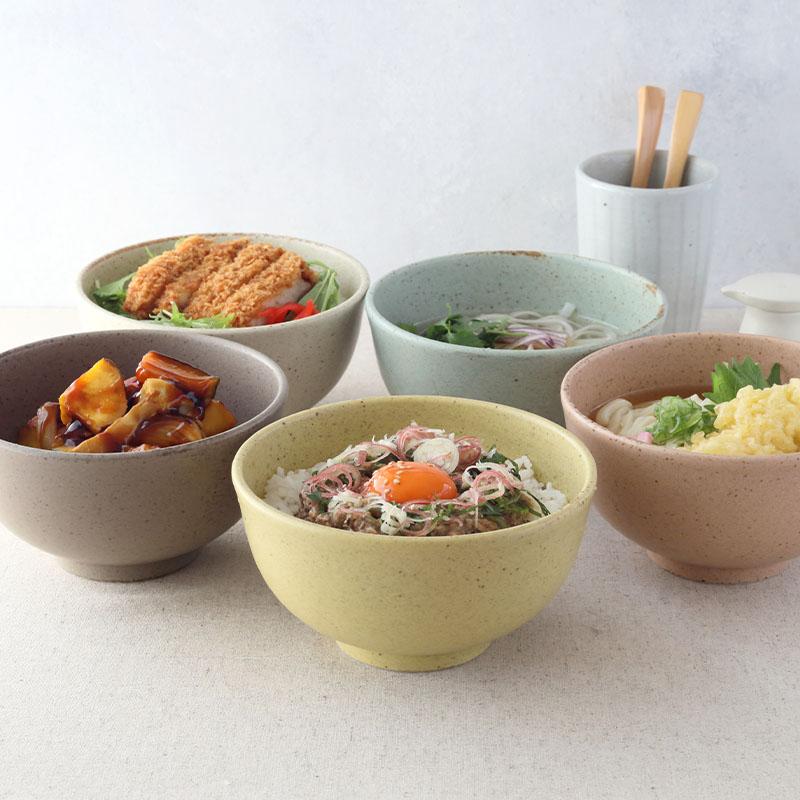 お好み丼 16cm パステルマット 軽量食器どんぶり おしゃれ かわいい 和