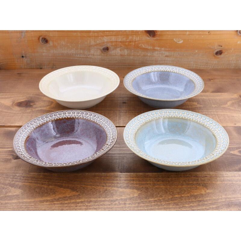 リムサラダボウル 17cm レース柄ボウル サラダボウル かわいい レース