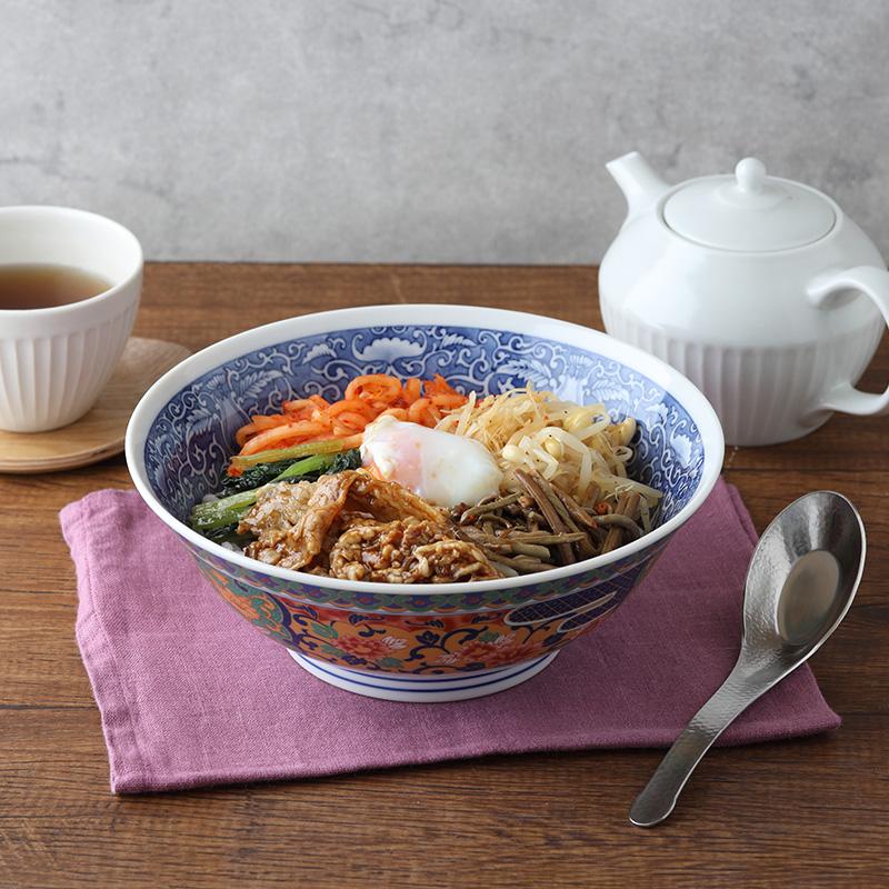 ラーメンどんぶり 19.5cm ラーメン 中華 中華食器 和柄 おしゃれ 丼