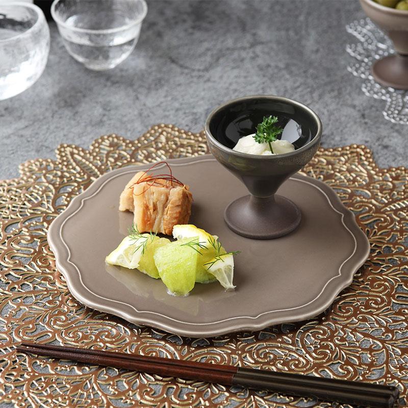天使のレリーフ プレート 皿25センチ 最大50%OFFセール】レリーフディッシュ Opera 洋食器 おしゃれ モダン
