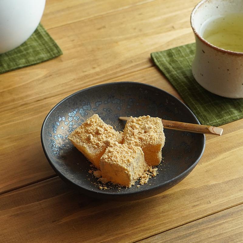 金結晶 ナデ角深皿 12cmプレート お皿 皿 食器 和食器 おしゃれ 小皿