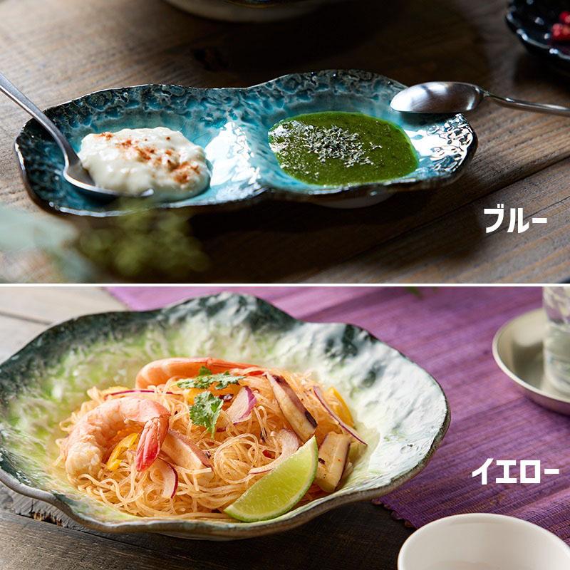 浅鉢 サラダボウル 18.5cm KANADE 陶器 レンジ可 和食器 ボウル 鉢 お