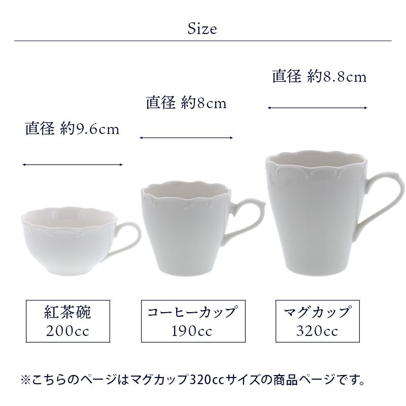 マグカップ 3cc クラシックレリーフ ホワイトマグ カップ 洋食器 おしゃれ コップ コーヒーマグ コーヒーカップ ティーマグ 712 016 食器専門店のイースト 通販 Yahoo ショッピング