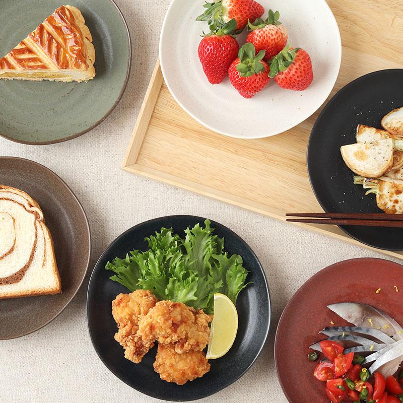 プレート 16cm 紬暮 tsunagu お皿 皿 食器 中皿 取り皿 ケーキ皿