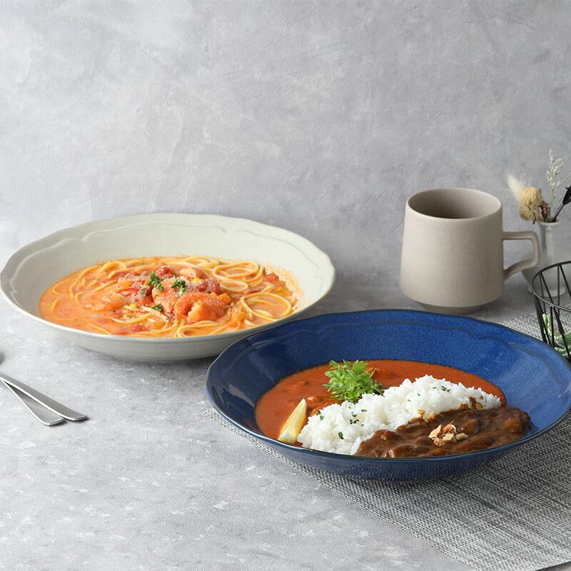 深皿 27.5cm カレー・パスタ皿 KARIN 花鈴 軽量食器 プレート お皿 皿