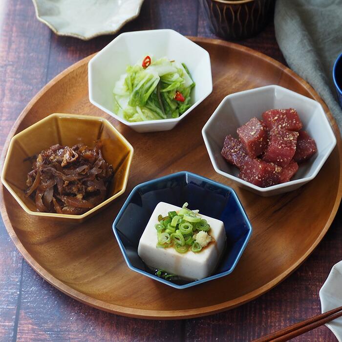 八角ボウル 和食器 11cm Oct 小鉢 取り皿 美濃焼 日本製 八角形 おかず