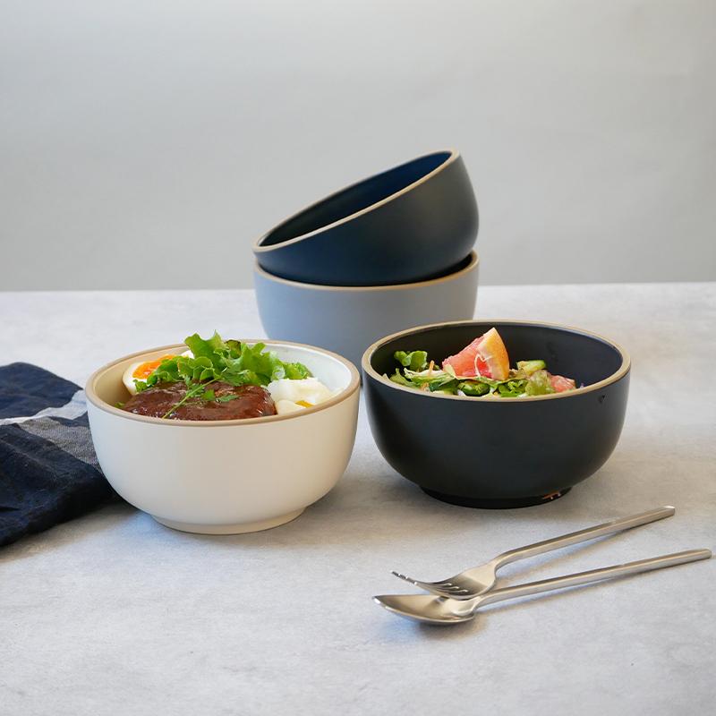 どんぶり 小 14.5cm エッジライン 樹脂製 レンジ・食洗機可丼 どんぶり 小 14.5cm エッジライン 樹脂製 レンジ・食洗機可丼
