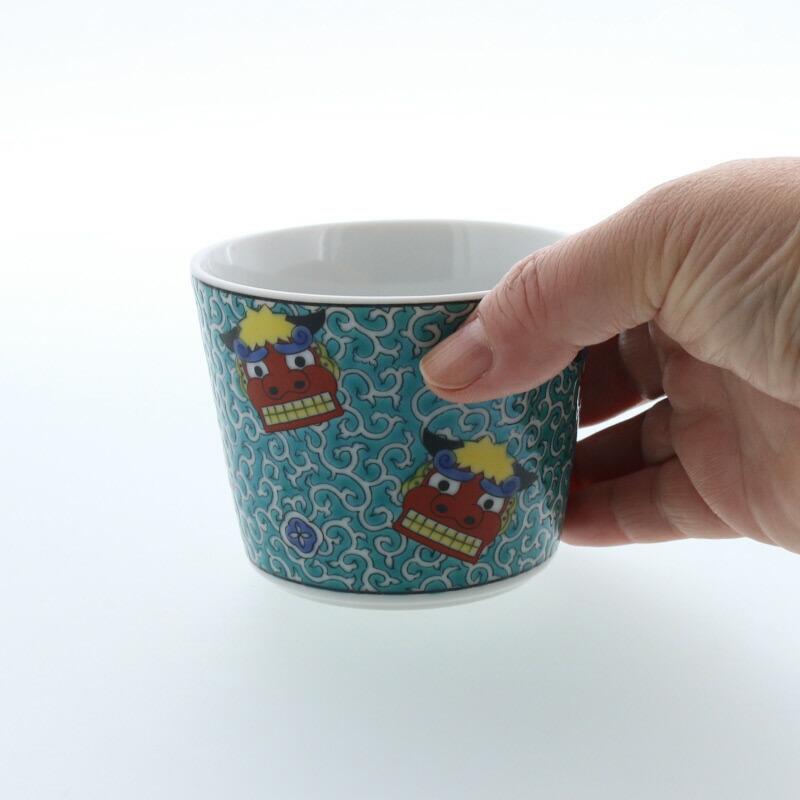九谷焼 縁起カップ 吉祥 和柄 絵付け 絵柄 和風 ジャパンクタニ 蕎麦