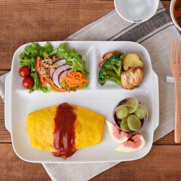 ランチプレート プレート ホワイト NEW EASTオリジナル 白 白い食器