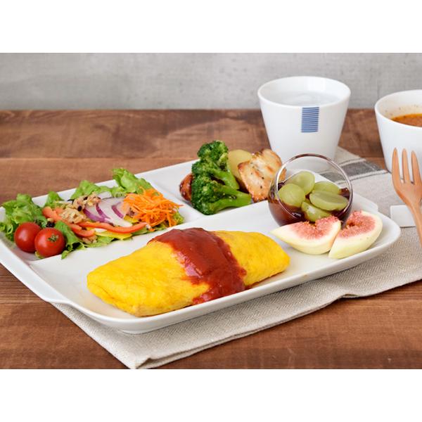 ランチプレート プレート ホワイト NEW EASTオリジナル 白 白い食器