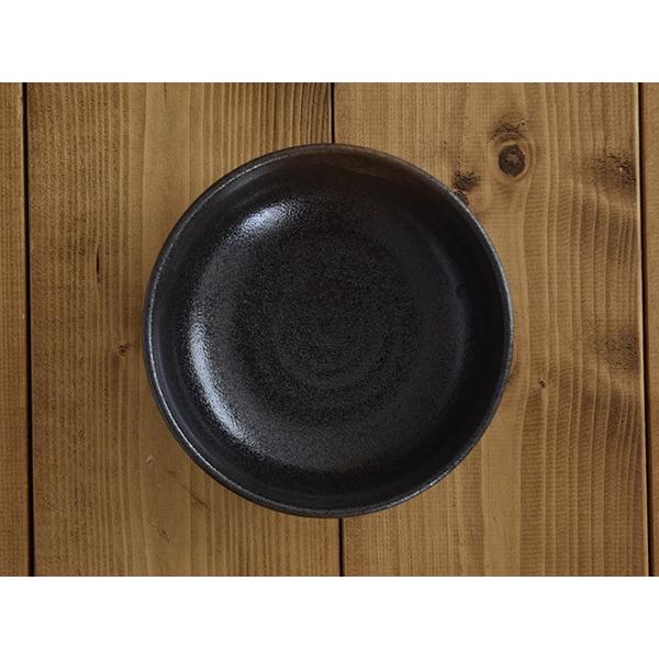 和食器 16cm サラダボウル 2人用 黒備前 多用鉢 鉢 備前風 和風 食器