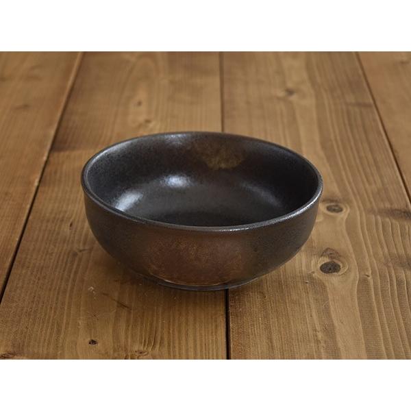 和食器 16cm サラダボウル 2人用 黒備前 多用鉢 鉢 備前風 和風 食器