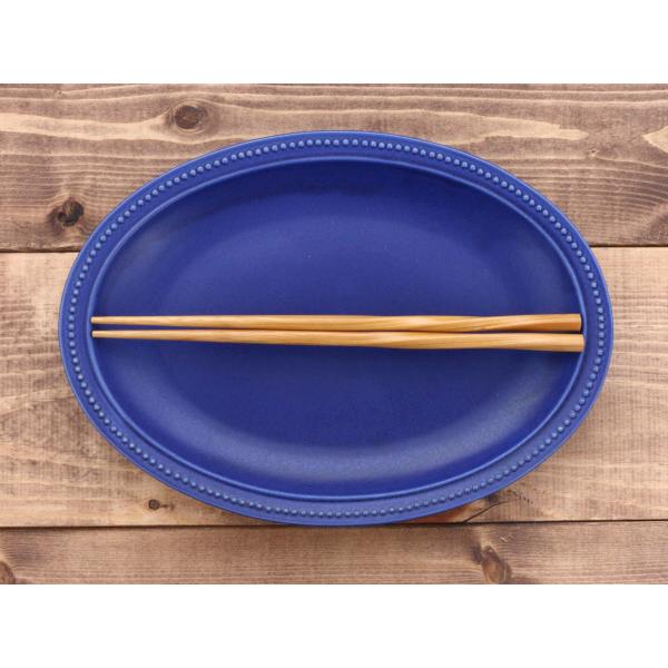 ドット オーバルプレート 27cm 大皿 楕円皿 お皿 洋食器 プレート 主菜