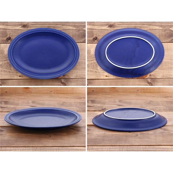 ドット オーバルプレート 27cm 大皿 楕円皿 お皿 洋食器 プレート 主菜