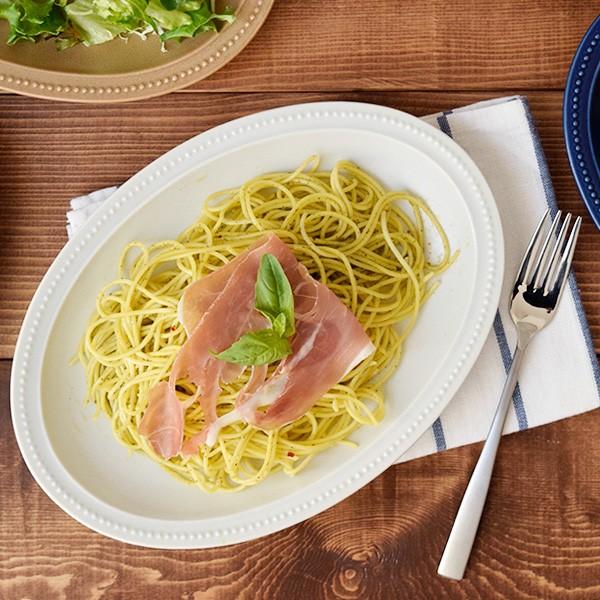 ドット オーバルプレート 27cm 大皿 楕円皿 お皿 洋食器 プレート 主菜