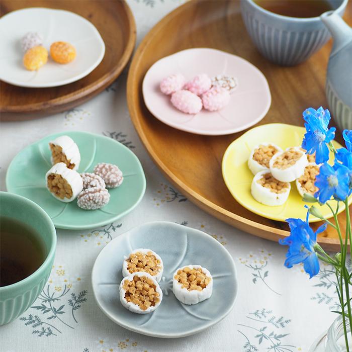 小皿 フラワープレート 10cm Flower プレート お皿 皿 和食器 おしゃれ