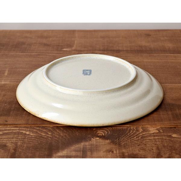 大皿 24cm 虹彩ベージュ 和食器 プレート 皿 お皿 パスタ皿 サラダ皿