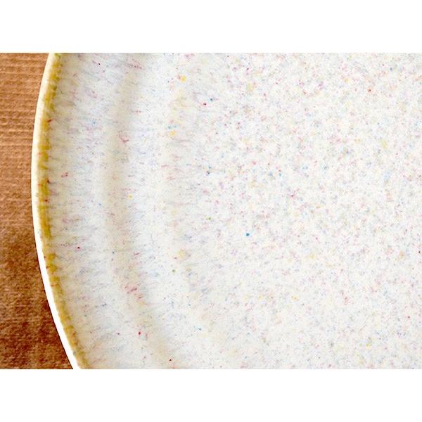 大皿 24cm 虹彩ベージュ 和食器 プレート 皿 お皿 パスタ皿 サラダ皿