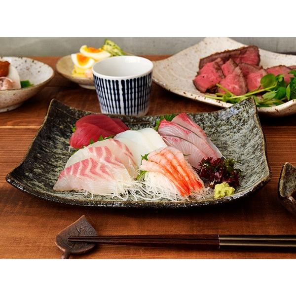 長角盛皿 26.5cm ソギ 和食器皿 プレート 盛り皿 角皿 ディナー 長角盛皿 26.5cm ソギ 和食器皿 プレート 盛り皿 角皿 ディナー