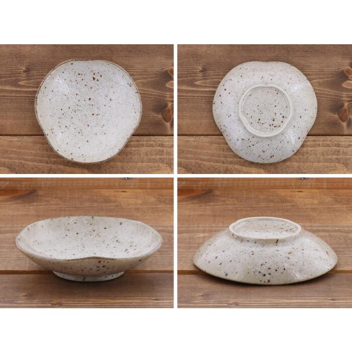 変形三角小皿 13cm 和食器皿 プレート 取り皿 中皿 サラダ皿 副 変形三角小皿 13cm 和食器皿 プレート 取り皿 中皿 サラダ皿 副