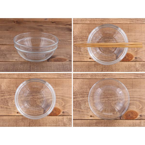 爆買スタックできるボウル ガラス製 ロッシュスタックボール140L