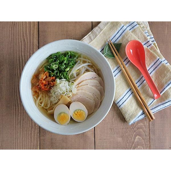 粉引 しのぎ刷毛目 6.8ラーメンどんぶり（21.7cm）丼ぶり 丼 和食器