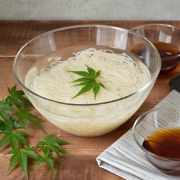 そうめん鉢 23cm ガラス製 ボウル サラダボウル そうめん鉢 麺鉢 鉢 大