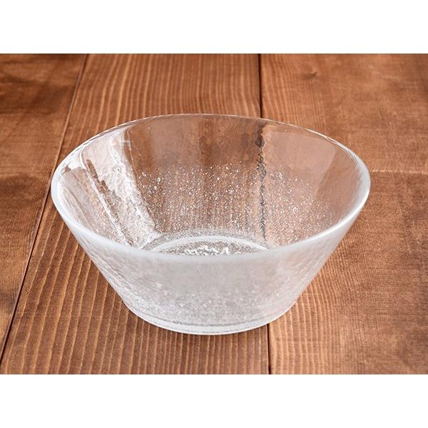 サラダボウル　ガラス食器 そうめん鉢 淡雪 ガラス製ガラス食器 ガラスボウル サラダボウル 素麺