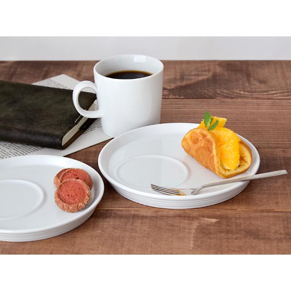 マニー　食器セット CAFEモーニングセット プレート17.5cm+マグ ホワイト 食器セット お皿
