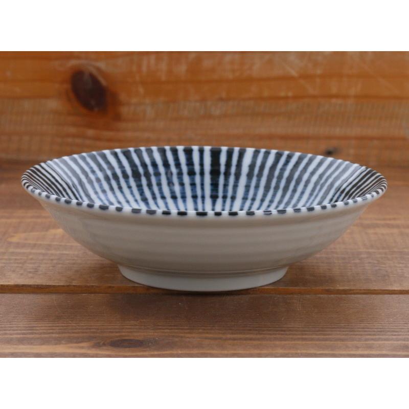 陶器 小皿 10枚セット 約14cm 白粉引（黒い斑点） ⑥ 浅小鉢 6個セット 食器セット 14cm 千段十草 和食器 : EAST table 2号