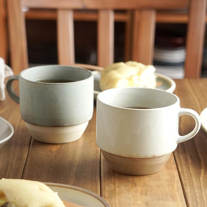 二人用食器セット icing 10点 ホワイト×グレー 送料込みペア