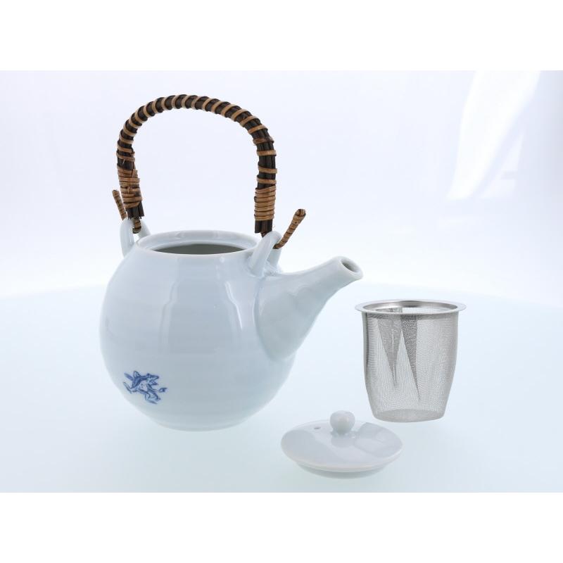 土瓶 500cc 鳥獣戯画 急須 ポット 茶器 ティーポット 日本茶 ドリンク