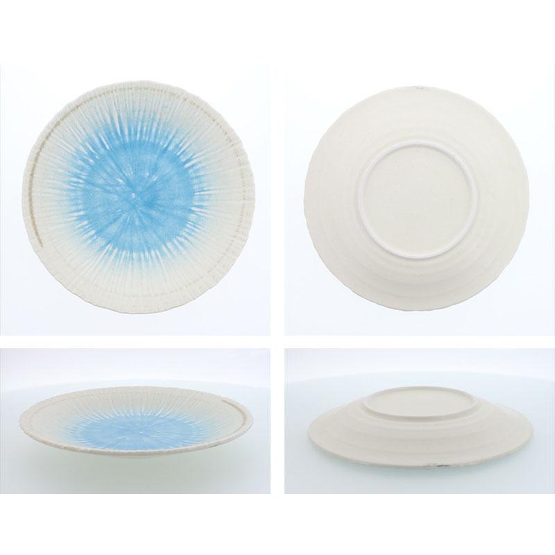 大皿 ＆取り鉢 2人用 4枚セット 2サイズ×各2枚 雫 和食器 割引セット